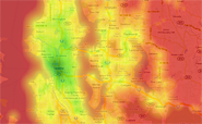 Transit Score Heat Map of Seattle. Transit Score Heat Map of Seattle.